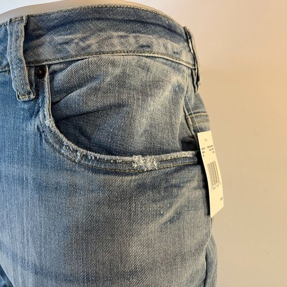 Buffalo David Bitton Men's Straight Six Creased and Sanded Jeans - Size 40 x 33 - Picture 5 of 9